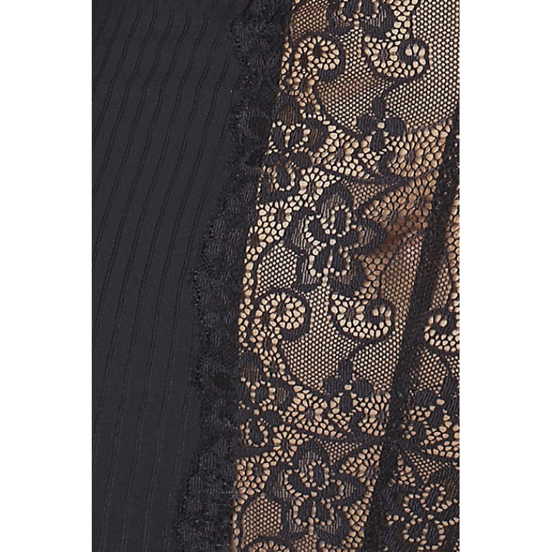 Пеньюар Passion ZOJA CHEMISE 6XL/7XL Черный Пеньюар Passion ZOJA CHEMISE 6XL/7XL Черный