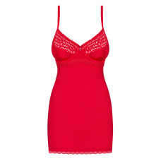 Сорочка Obsessive Jolierose Красная L/XL