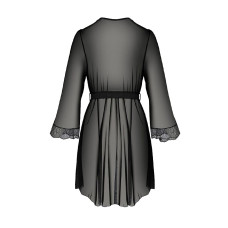 Пеньюар Passion Amberly PeignoirL black 6XL/7XL