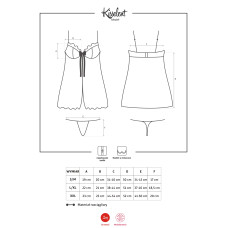 Бебидолл Obsessive Kisselent Черный S/M