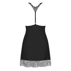 Сорочка Obsessive Chiccanta Черная S/M