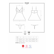 Бебидолл Obsessive 810-BAB Бордовый S/M
