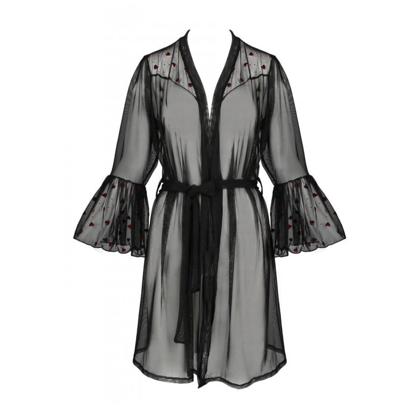 Воздушный пеньюар Passion LOVELIA PEIGNOIR black S/M Воздушный пеньюар Passion LOVELIA PEIGNOIR black S/M