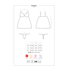 Бебідол Obsessive Drimera Синій XXL