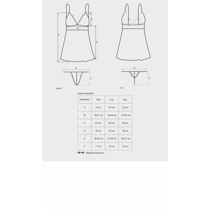 Бебидолл Obsessive Idillia Черный XXL Бебидолл Obsessive Idillia Черный XXL