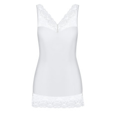 Сорочка Obsessive Miamor Белая S/M