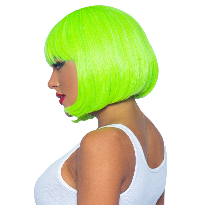 Парик Leg Avenue 12″ Neon short bob wig Neon Green