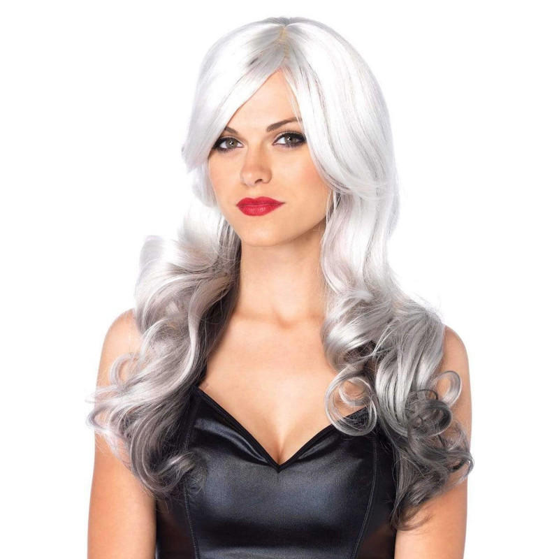 Перука Leg Avenue Allure Multi Color Wig Grey/Black