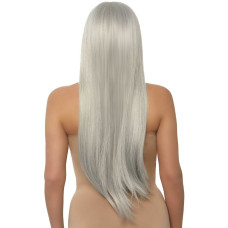 Парик Leg Avenue 33″ Long straight center part wig Grey