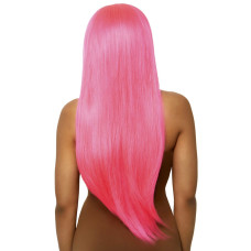 Перука Leg Avenue 33″ Long straight center part wig neon pink
