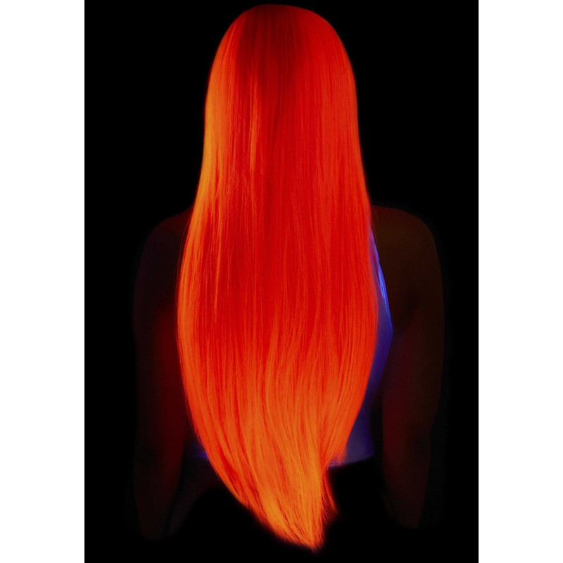 Парик Leg Avenue 33″ Long straight center part wig neon pink Парик Leg Avenue 33″ Long straight center part wig neon pink