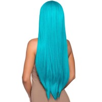 Парик Leg Avenue 33″ Long straight center part wig turquoise