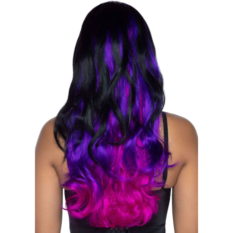 Перука Leg Avenue Allure Multi Color Wig Black/Purple Перука Leg Avenue Allure Multi Color Wig Black/Purple