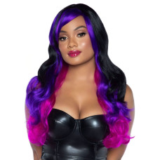 Парик Leg Avenue Allure Multi Color Wig Black/Purple