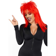Парик рок-звезды Leg Avenue Unisex rockstar wig Red, унисекс, 53 см