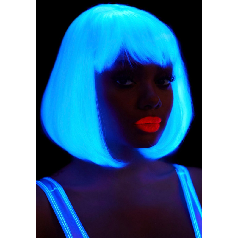 Перука, що світиться в темряві Leg Avenue Pearl short natural bob wig White, коротка, перлинна, 33 с Перука, що світиться в темряві Leg Avenue Pearl short natural bob wig White, коротка, перлинна, 33 с