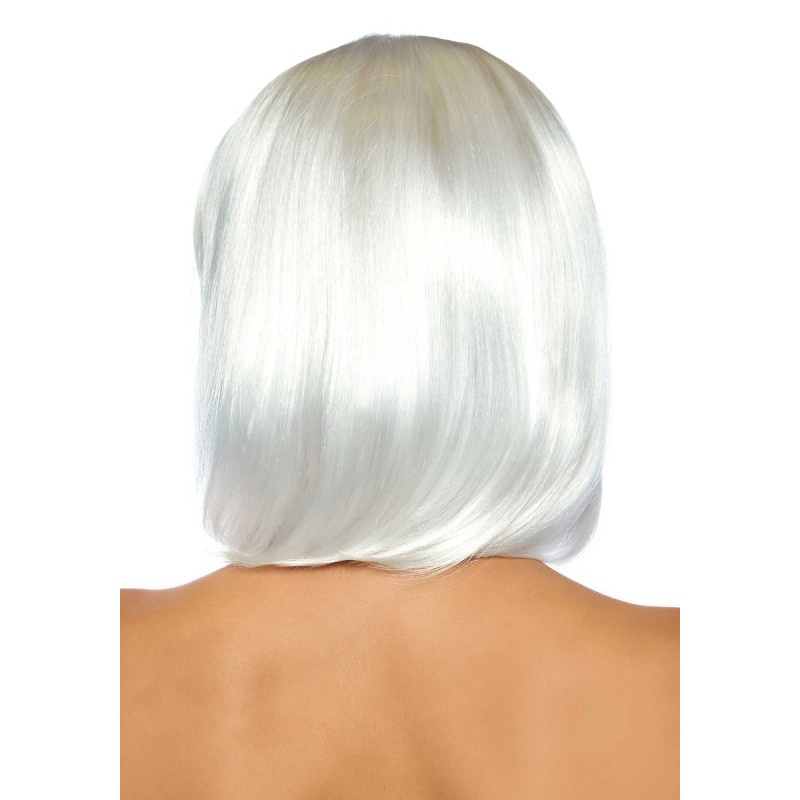 Перука, що світиться в темряві Leg Avenue Pearl short natural bob wig White, коротка, перлинна, 33 с Перука, що світиться в темряві Leg Avenue Pearl short natural bob wig White, коротка, перлинна, 33 с