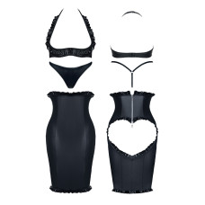 Платье Demoniq Laureen Черное XL