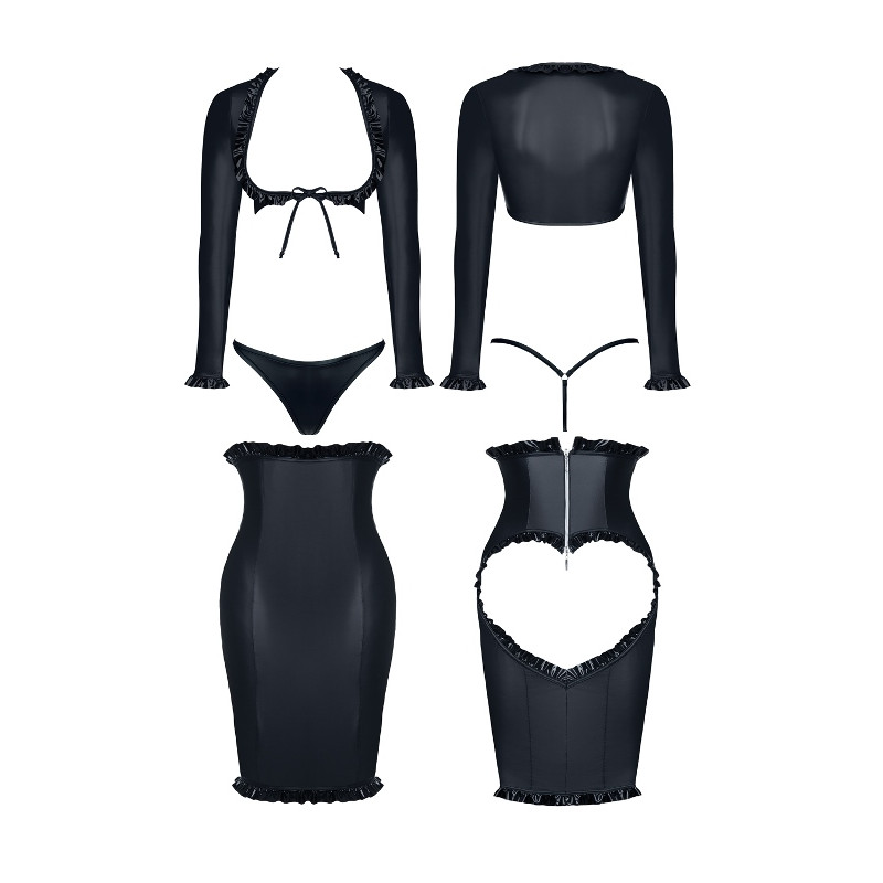 Платье Demoniq Kerstin Черное M Платье Demoniq Kerstin Черное M