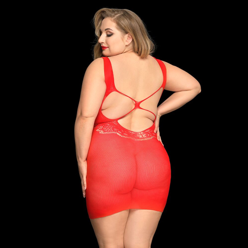 Сукня JSY P91166 Червона Plus Size Сукня JSY P91166 Червона Plus Size