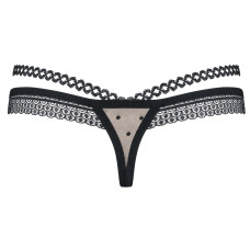 Стрінги Obsessive 876-THO-1 Чорні L/XL