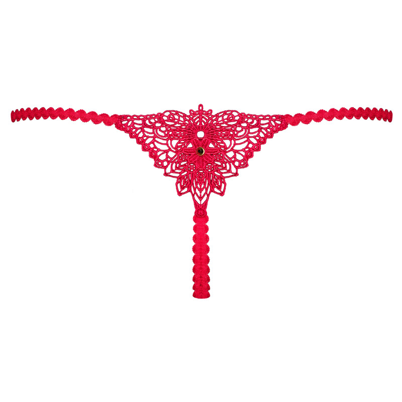 Стрінги Obsessive Hetea Червоні S/M Стрінги Obsessive Hetea Червоні S/M