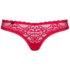 Стрінги Obsessive Rougebelle Червоні S/M