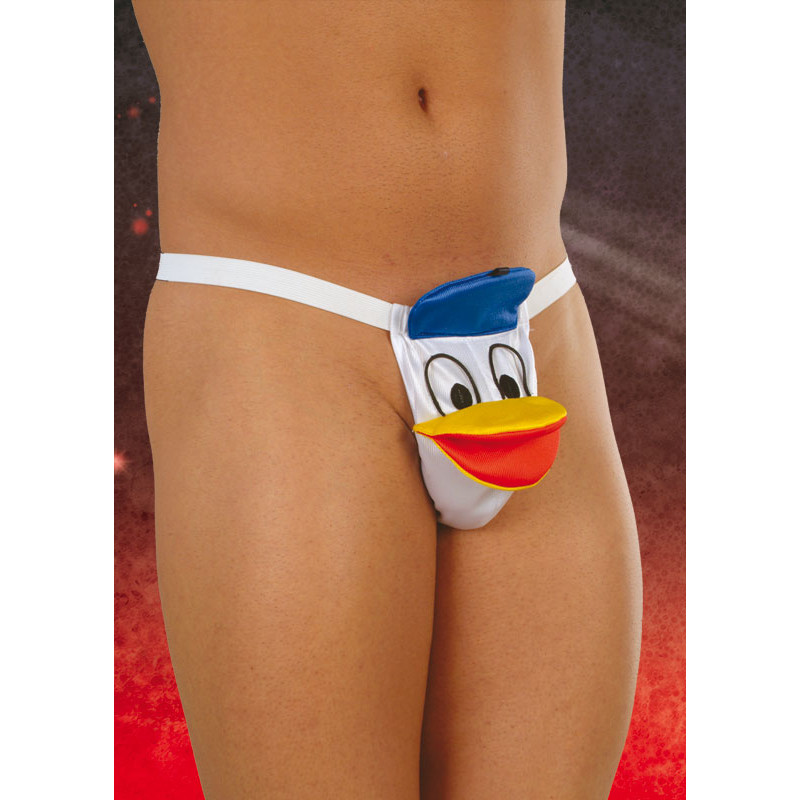 Трусы SoftLine Дональд Thong 4438 S/L Белые