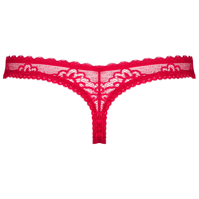 Стрінги Obsessive Rougebelle Червоні L/XL Стрінги Obsessive Rougebelle Червоні L/XL