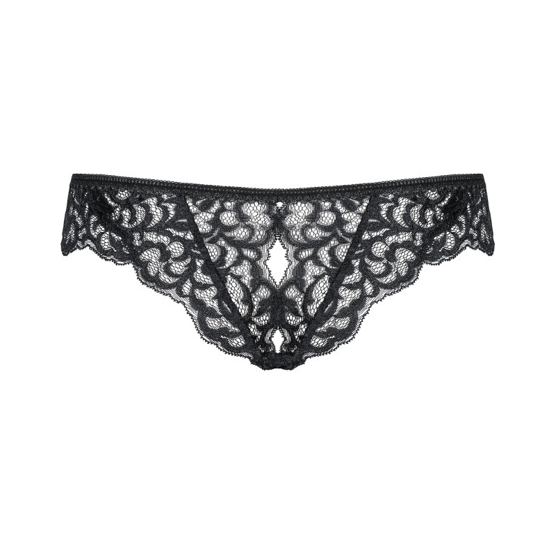 Трусики відкриті Obsessive Laluna Чорні L/XL Трусики відкриті Obsessive Laluna Чорні L/XL