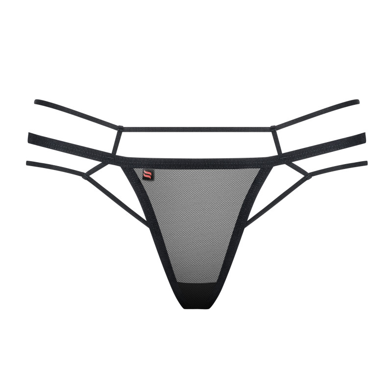 Стрінги Obsessive 875-THO-1 Чорні S/M Стрінги Obsessive 875-THO-1 Чорні S/M