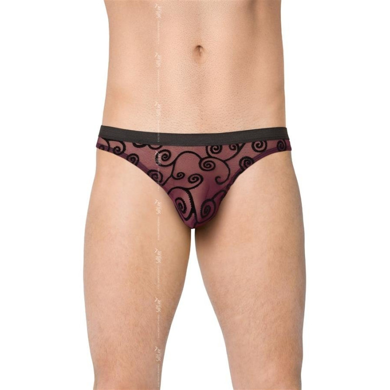 Чоловічі стрінги SoftLine Mens Briefs 4522 Чорні XL Чоловічі стрінги SoftLine Mens Briefs 4522 Чорні XL