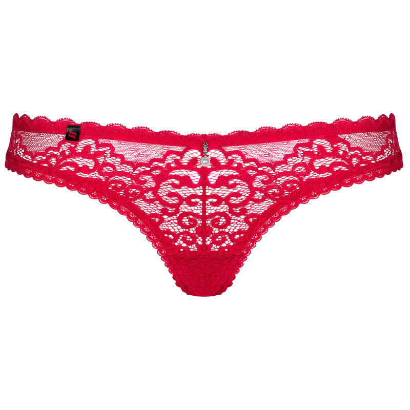 Стрінги Obsessive Rougebelle Червоні L/XL Стрінги Obsessive Rougebelle Червоні L/XL