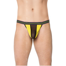 Мужские стринги SoftLine Mens Thong 4529 Желтые OneSize