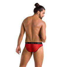 Мужские полупрозрачные трусы Passion 031 Slip Mike Red XXL/XXXL