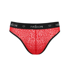 Мужские полупрозрачные трусы Passion 031 Slip Mike Red XXL/XXXL