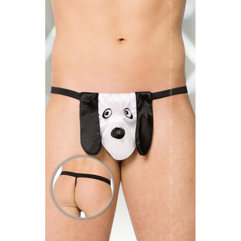 Мужские трусы SoftLine Thong 4422 Белые S/M/L Мужские трусы SoftLine Thong 4422 Белые S/M/L