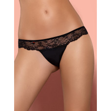 Стрінги Obsessive Charmea Чорні L/XL