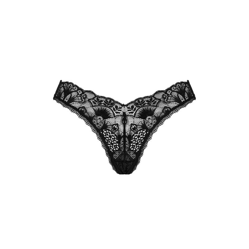 Трусушки Obsessive Donna Dream thong черные XL/2XL Трусушки Obsessive Donna Dream thong черные XL/2XL