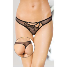 Женские трусики SoftLine Thongs 2441 Черные M/L
