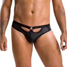 Слипы мужские с вырезами Passion 041 Slip Joe Black L/XL