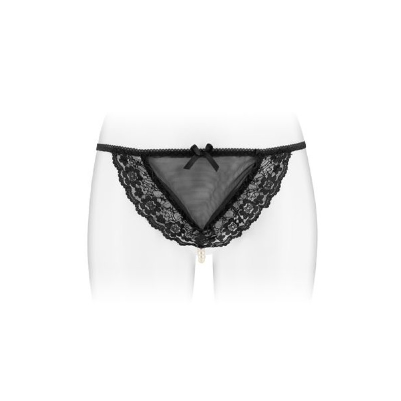 Трусики-стринги Fashion Secret KATIA S/L Черные