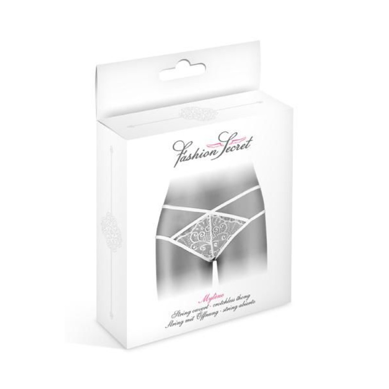 Трусики-стринги Fashion Secret MYLENE S/L Белые Трусики-стринги Fashion Secret MYLENE S/L Белые