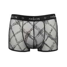 Мужские прозрачные боксеры Passion 032 Short James Black L/XL