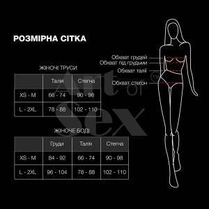 Сексуальні трусики Art of Sex - Lina з перлинами, розмір L-2XL Чорні