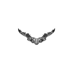 Красивые трусики Passion ATHENA THONG XXL/XXXL Черные