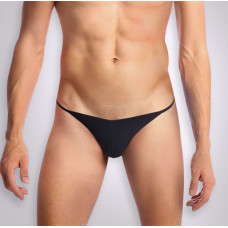 Мужские трусики с силиконовой анальной пробкой Art Sex - Sexy Panties plug size S Black XS-2XL