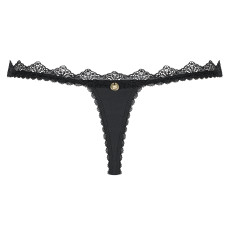 Стрінги Obsessive Lolitte Чорні S/M