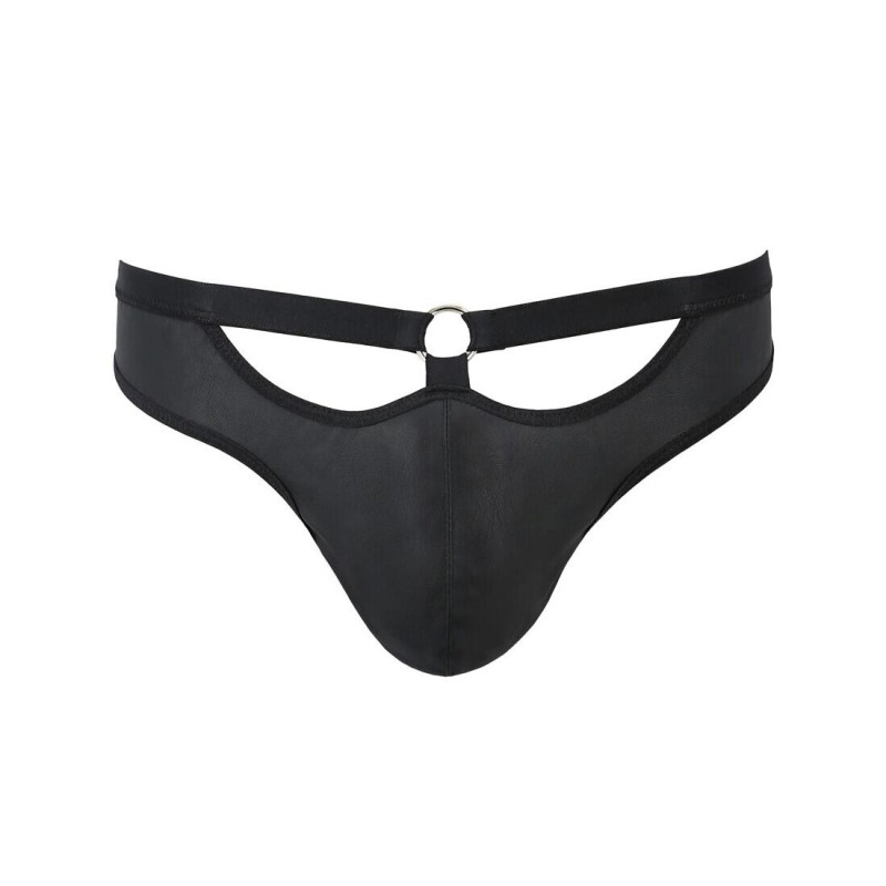 Слипы мужские с вырезами Passion 041 Slip Joe Black S/M