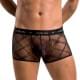 Мужские прозрачные боксеры Passion 032 Short James Black S/M